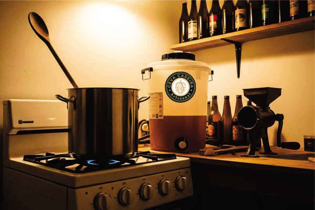 Dúvidas comuns sobre cerveja artesanal para iniciantes. um cantinho organizado, como a cozinha, a área de serviço ou até na garagem, já é possível começar.